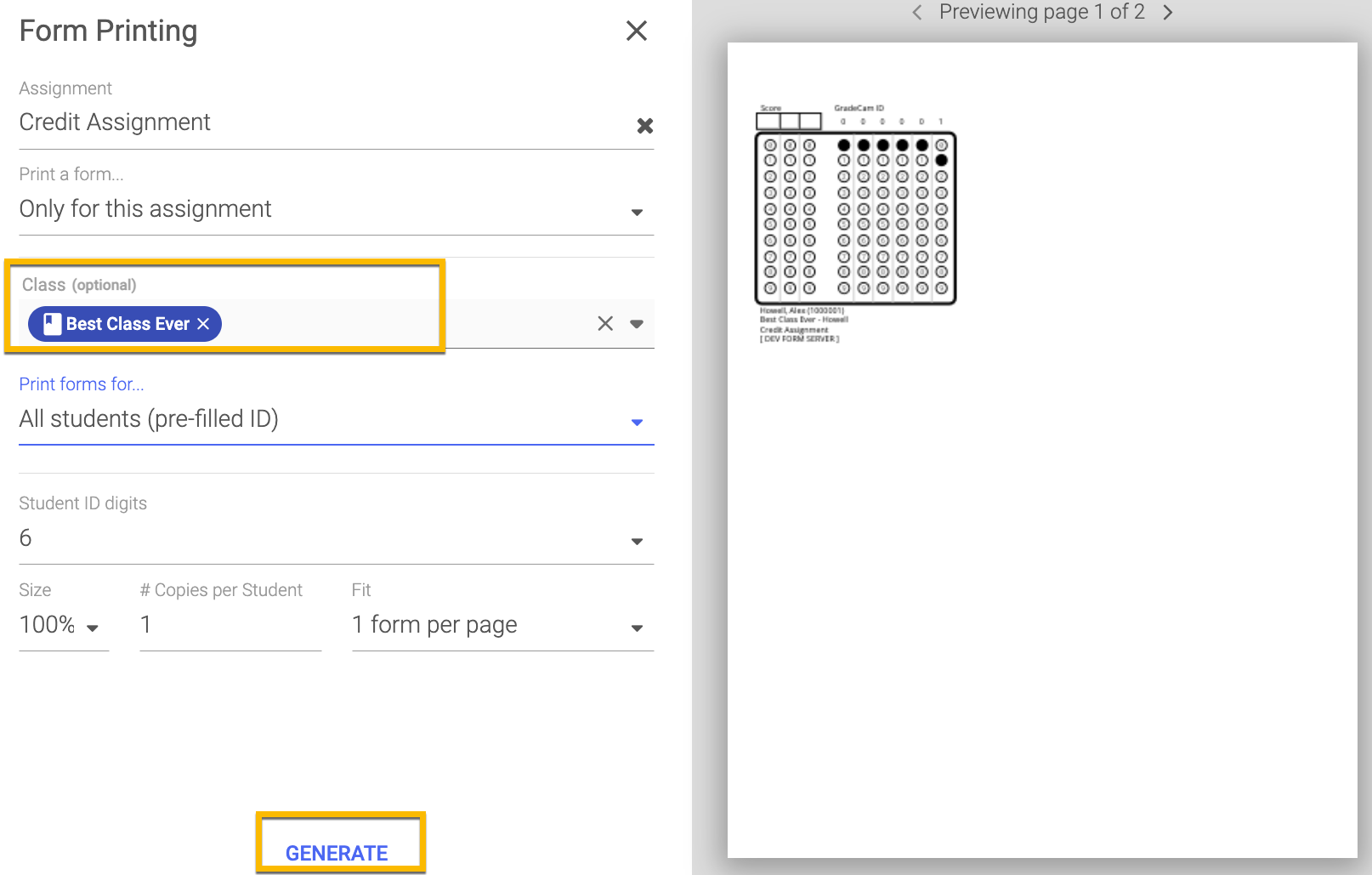Credit Assignment - Print Forms - Select Class.png