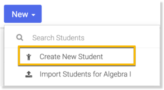 NEW Students for a Class