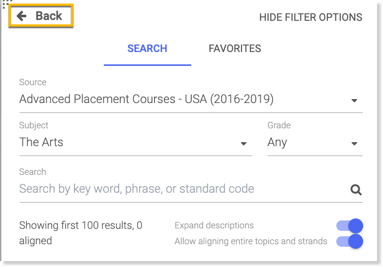 Standards Search - Back Button.png