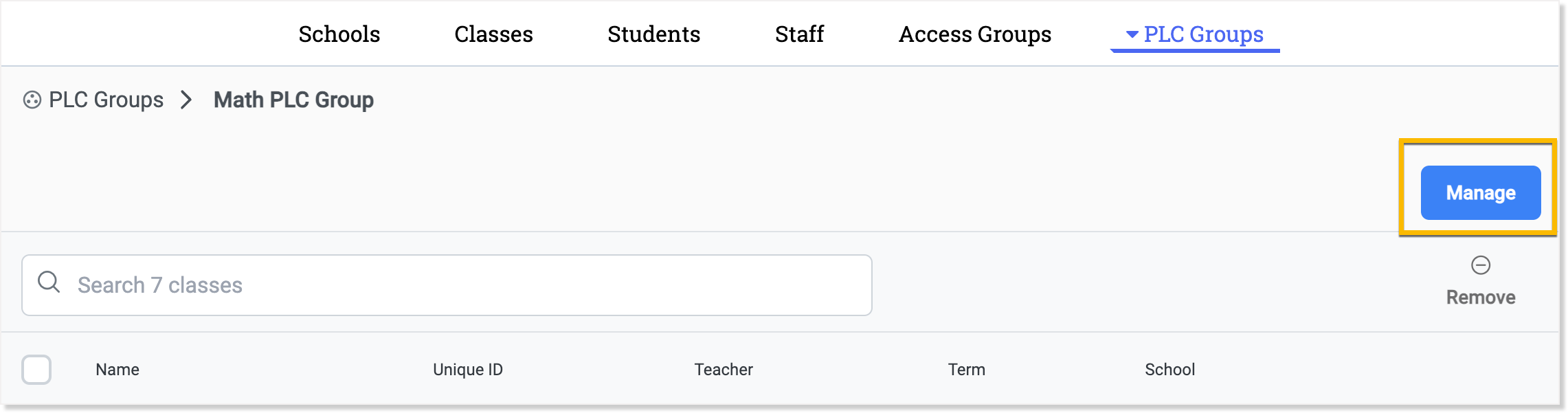 PLC Group Manage Button.png