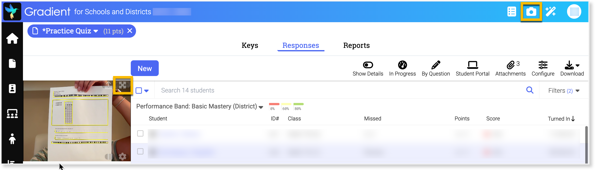 Scanning Forms in Student View Expand Icon.png